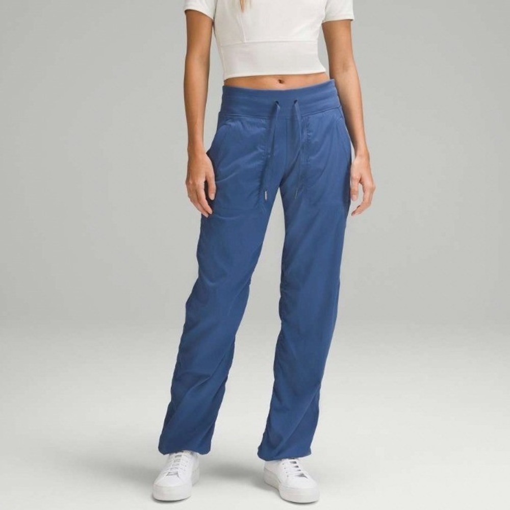 Lululemon Dance Studio Mid Rise Pant Pitch Blue 14